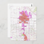  kaart van Santa Maria California (1959) (Voorkant / Achterkant)