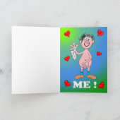 Kaart van Saucy Valentijns (Binnen)