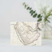  kaart van Saudi-Arabië (1771) (Staand voorkant)