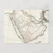  kaart van Saudi-Arabië (1771) (Voorkant)