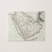  kaart van Saudi-Arabië (1771) Legpuzzel (Horizontaal)