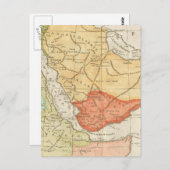  kaart van Saudi-Arabië (1780) (Voorkant / Achterkant)