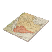  kaart van Saudi-Arabië (1780) Tegeltje (Zijkant)