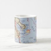 Kaart van Sausalito Mill Valley Koffiemok (Center)