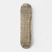  kaart van Savannah Georgia (1818) Skateboard (Voorkant)