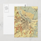 kaart van Savannah Georgia (1942) (Voorkant / Achterkant)