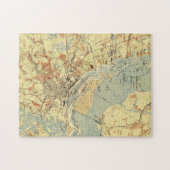  kaart van Savannah Georgia (1942) Legpuzzel (Horizontaal)