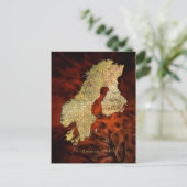 Kaart van Scandinavia Cartografie (Staand voorkant)