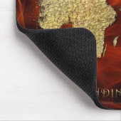 Kaart van Scandinavia Cartografie Muismat (Hoek)