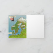 Kaart van Scandinavië (Binnen)