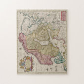 kaart van Scandinavië (1665) Legpuzzel (Verticaal)