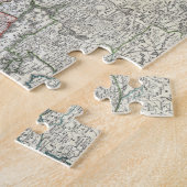  kaart van Scandinavië (1730) Legpuzzel (Zijkant)