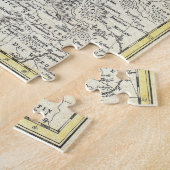  kaart van Scandinavië Legpuzzel (Zijkant)