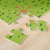 Kaart van Scandinavië Legpuzzel (Zijkant)