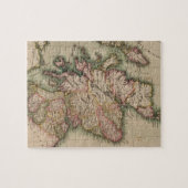  kaart van Schotland (1814) Legpuzzel (Horizontaal)