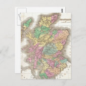  kaart van Schotland (1827) (Voorkant / Achterkant)