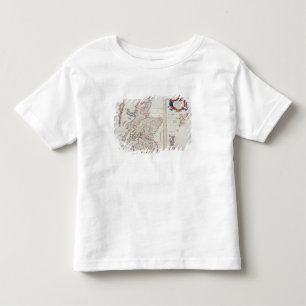 Kaart van Schotland, c.1700 Kinder Shirts