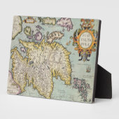 Kaart van Schotland | Miliaria Scotia Fotoplaat (Zijkant)