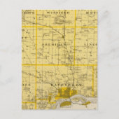 Kaart van Scott County, staat Iowa (Voorkant)