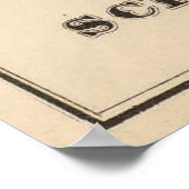  kaart van Scranton PA (1890) Poster (Hoek)