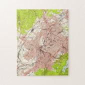  kaart van Scranton Pennsylvania (1947) Legpuzzel (Verticaal)