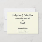 kaart van Seoul, Zuid-Korea (Achterkant)