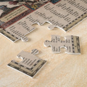  kaart van Sicilië (1619) Legpuzzel (Zijkant)