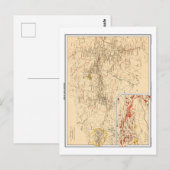 Kaart van Simla en Jutogh, Brits India. (Voorkant / Achterkant)