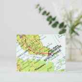 Kaart van Singapore (Staand voorkant)