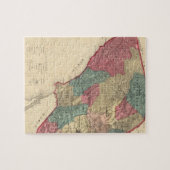 Kaart van Sonoma County California Legpuzzel (Horizontaal)