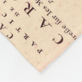  kaart van South Carolina (1690) Fleece Deken (Hoek)