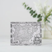 Kaart van Spanje (Staand voorkant)