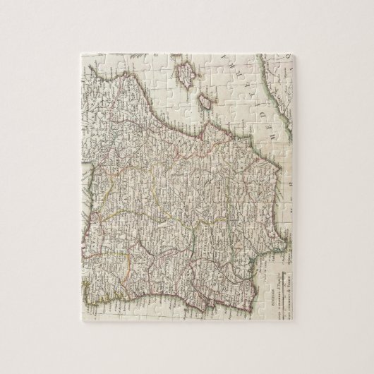  kaart van Spanje (1775) Legpuzzel (Verticaal)