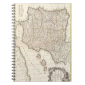 kaart van Spanje (1775) Notitieboek (Voorkant)