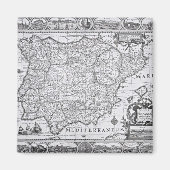 Kaart van Spanje Magneet (Voorkant)