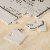 kaart van Spartanburg SC (1918) Legpuzzel (Zijkant)