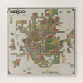  kaart van Spokane WA (1910) Legpuzzel (Verticaal)