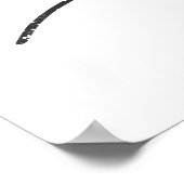 Kaart van Sri Lanka, poststempel Poster (Hoek)