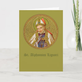 Kaart van St. Alphonsus Liguori (SNV 02) (Round)