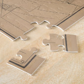  kaart van St. Augustine FL (1888) Legpuzzel (Zijkant)