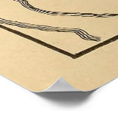  kaart van St. Augustine FL (1889) Poster (Hoek)