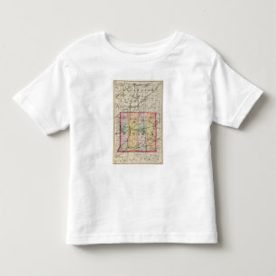 Kaart van St Joseph County, Michigan Kinder Shirts