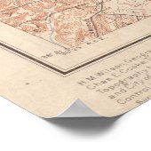  kaart van St. Louis Missouri (1904) Poster (Hoek)