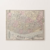 kaart van St. Louis MO (1884) Legpuzzel (Horizontaal)
