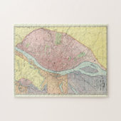  kaart van St. Louis MO (1897) Legpuzzel (Horizontaal)