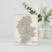 KAART VAN STAFFORDSHIRE, 1793 (Staand voorkant)