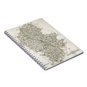 KAART VAN STAFFORDSHIRE, 1793 NOTITIEBOEK (Rechterzijde)