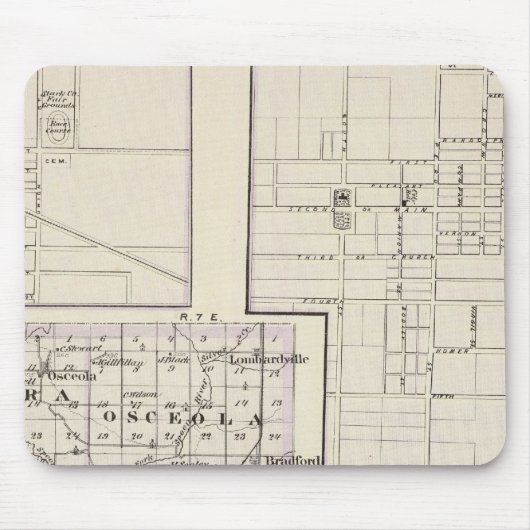 Kaart van Stark en westelijk deel van de provincie Muismat (Voorkant)