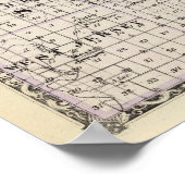 Kaart van Stark en westelijk deel van de provincie Poster (Hoek)