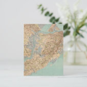  kaart van Staten Island (1891) (Staand voorkant)